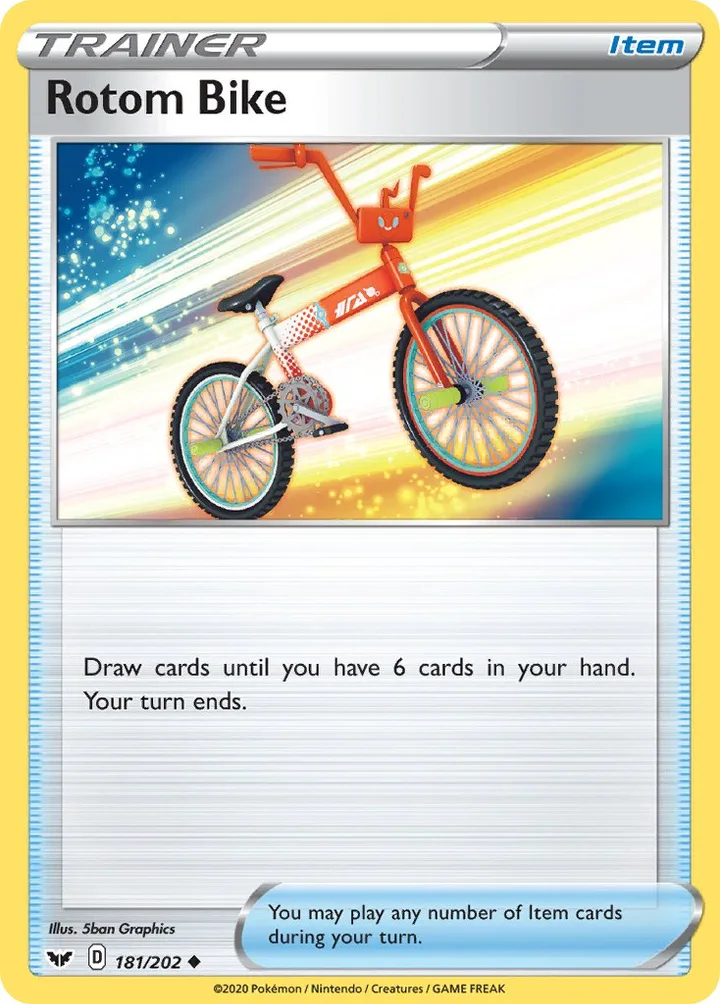 Rotom Bike, Sword & Shield 181/202