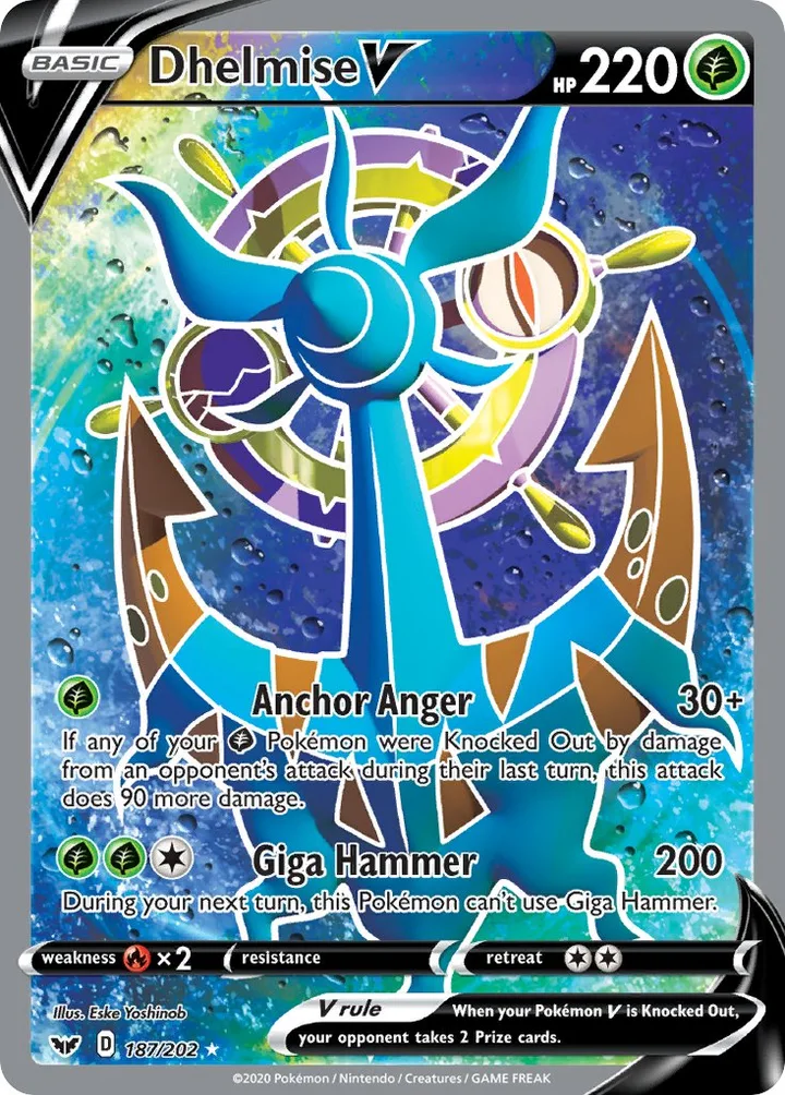 Dhelmise V, Sword & Shield 187/202
