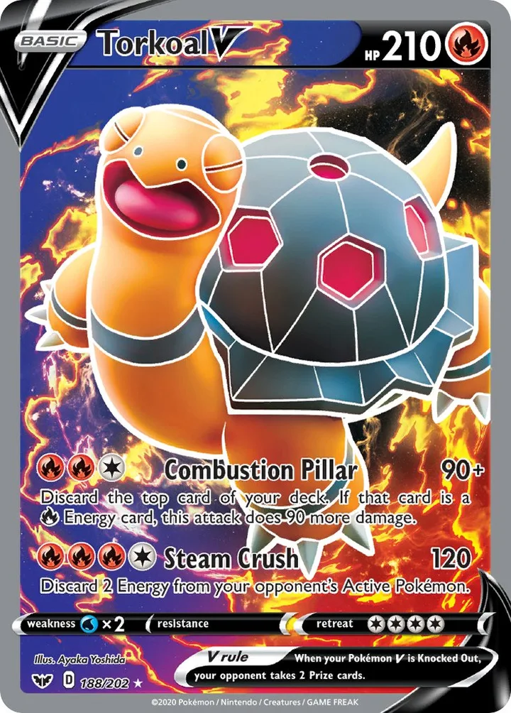 Torkoal V, Sword & Shield 188/202