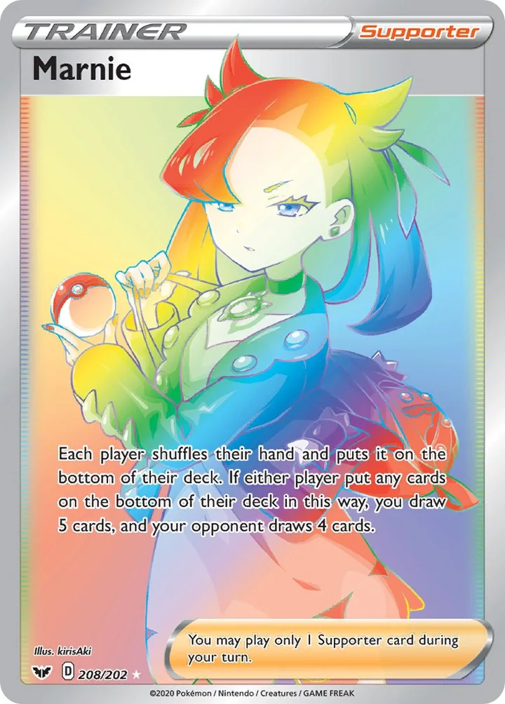 Marnie, Sword & Shield 208/202