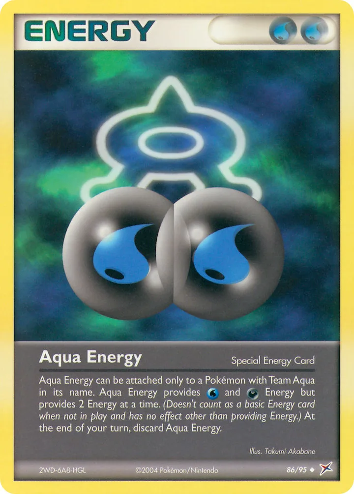 Aqua Energy, Team Magma vs Team Aqua 86/95