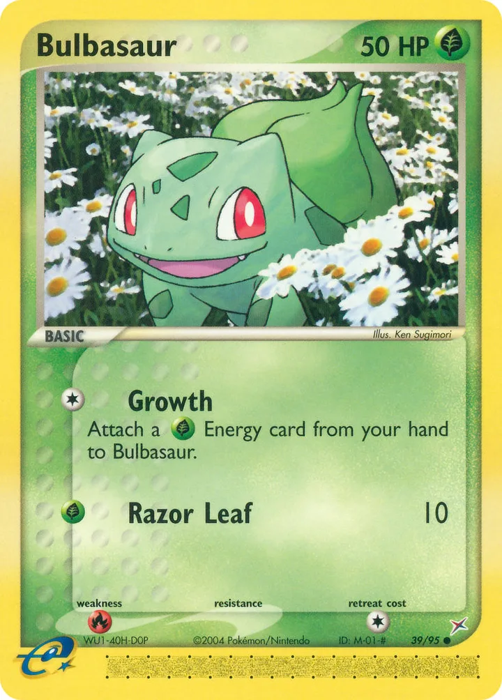 Bulbasaur, Team Magma vs Team Aqua 39/95