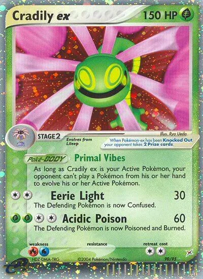 Cradily ex, Team Magma vs Team Aqua 90/95