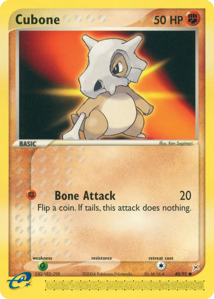 Cubone, Team Magma vs Team Aqua 40/95