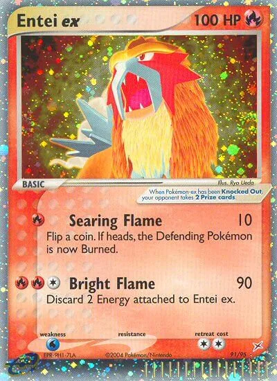 Entei ex, Team Magma vs Team Aqua 91/95