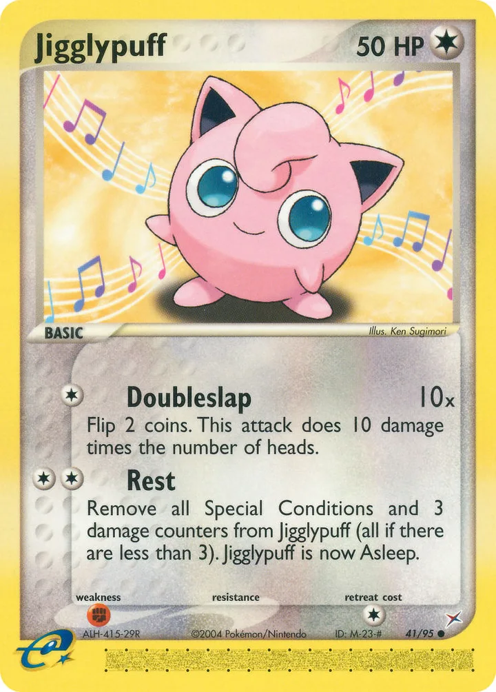 Jigglypuff, Team Magma vs Team Aqua 41/95