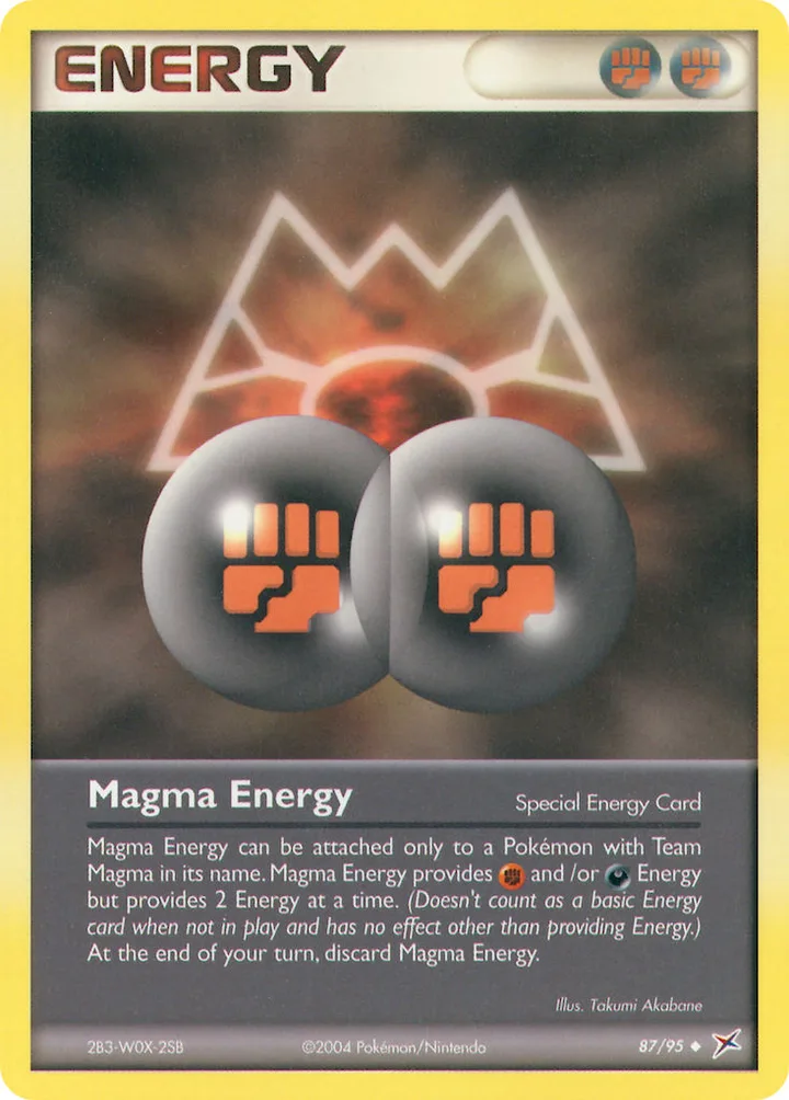 Magma Energy, Team Magma vs Team Aqua 87/95