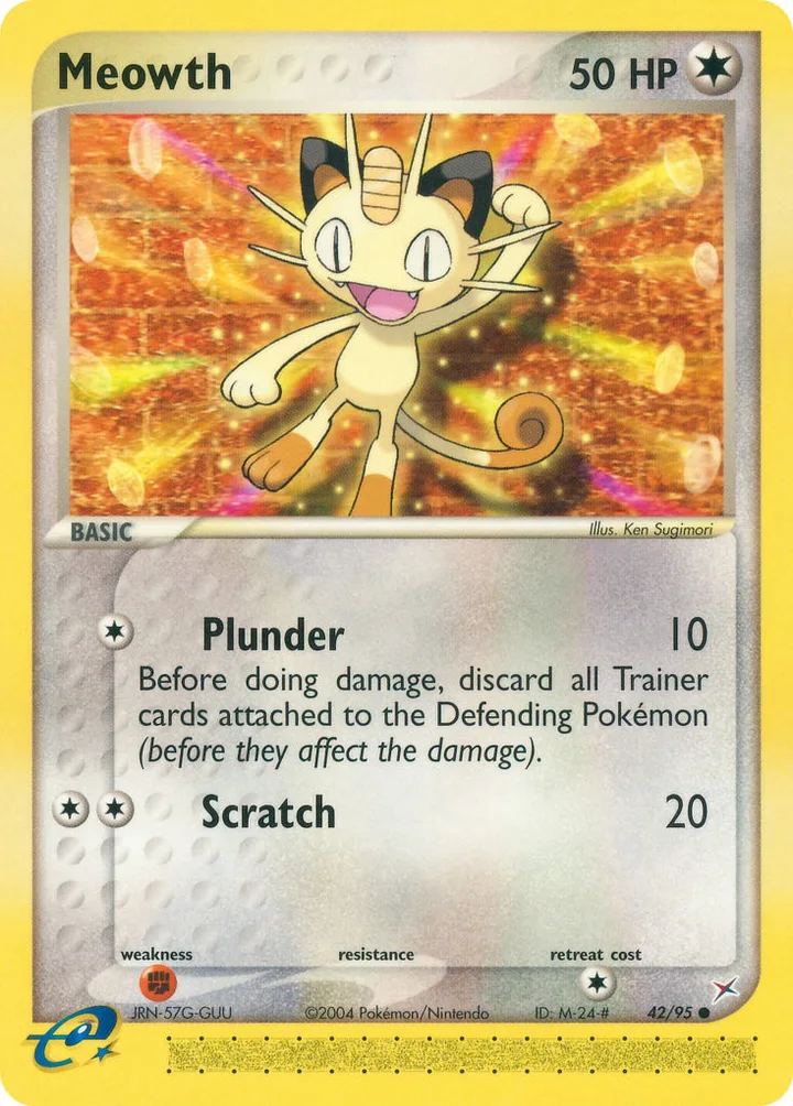 Meowth, Team Magma vs Team Aqua 42/95