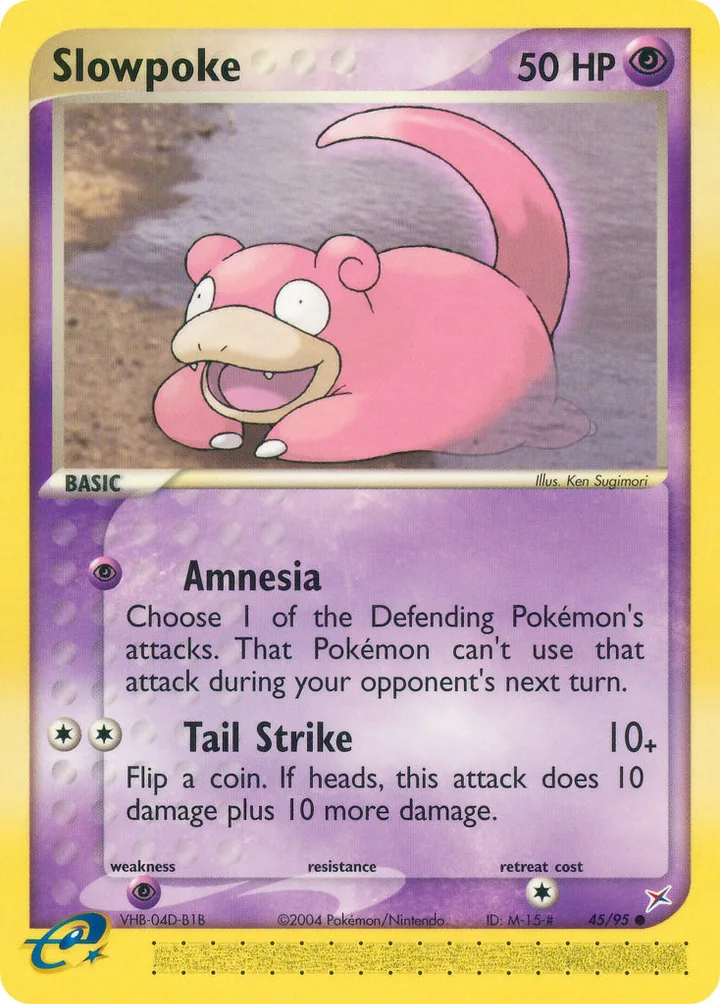Slowpoke, Team Magma vs Team Aqua 45/95