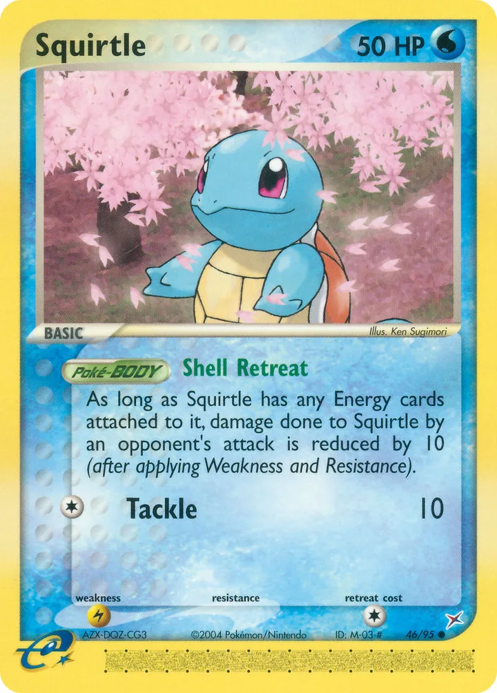 Squirtle, Team Magma vs Team Aqua 46/95