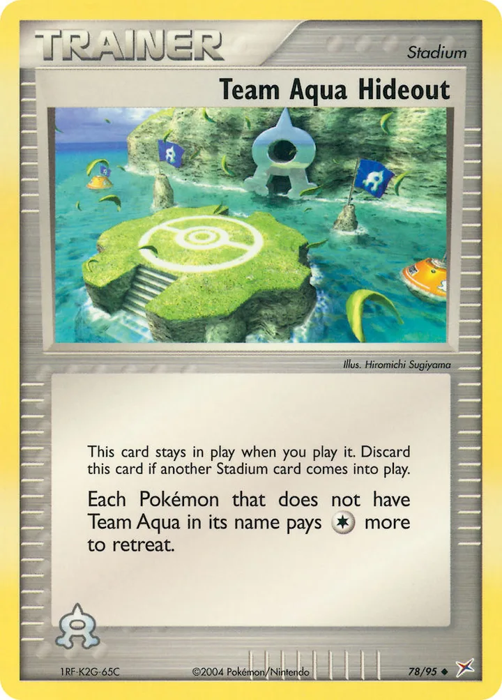 Team Aqua Hideout, Team Magma vs Team Aqua 78/95