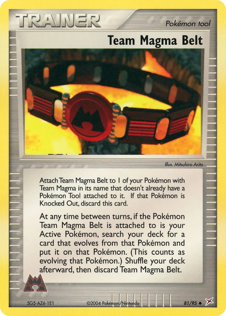 Team Magma Belt, Team Magma vs Team Aqua 81/95