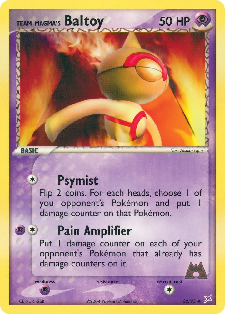 Team Magma’s Baltoy, Team Magma vs Team Aqua 32/95