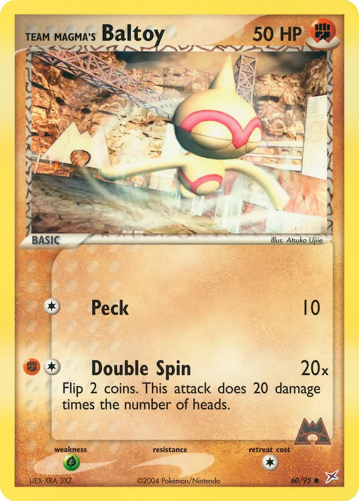 Team Magma’s Baltoy, Team Magma vs Team Aqua 60/95