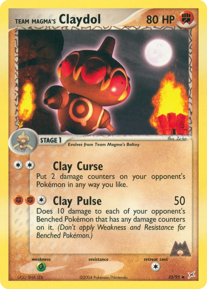 Team Magma’s Claydol, Team Magma vs Team Aqua 33/95