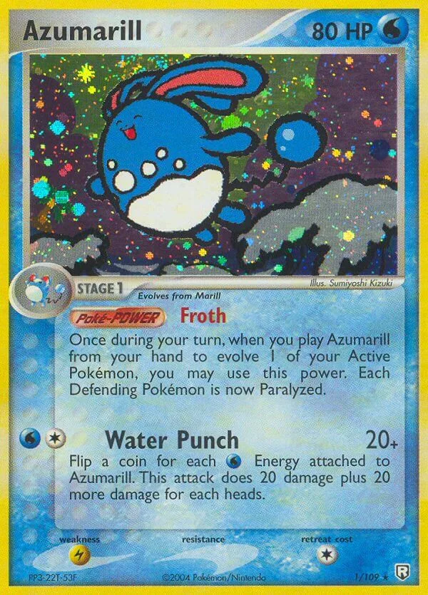 Azumarill, Team Rocket Returns 1/109