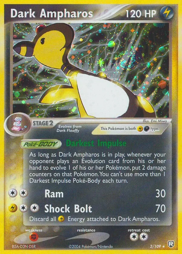 Dark Ampharos, Team Rocket Returns 2/109