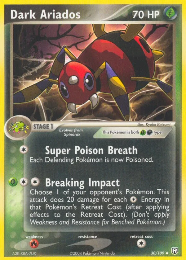 Dark Ariados, Team Rocket Returns 30/109