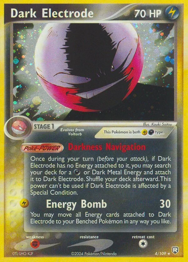 Dark Electrode, Team Rocket Returns 4/109