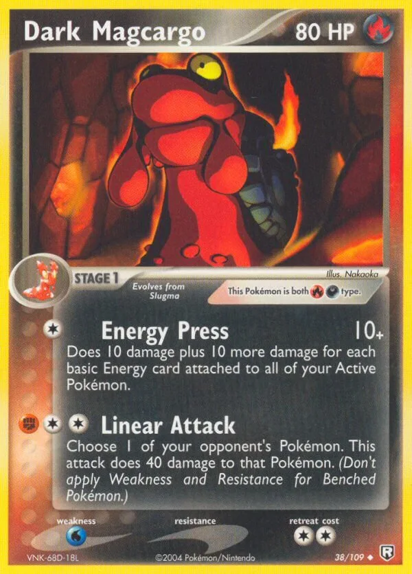 Dark Magcargo, Team Rocket Returns 38/109
