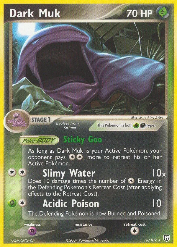 Dark Muk, Team Rocket Returns 16/109