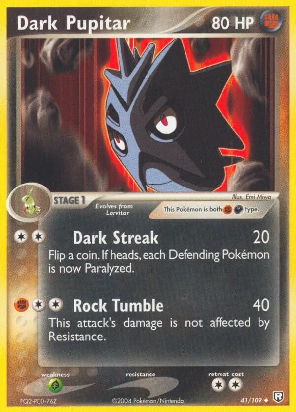 Dark Pupitar, Team Rocket Returns 41/109