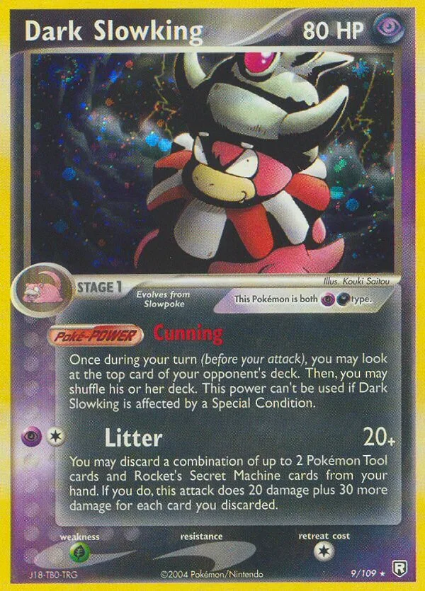 Dark Slowking, Team Rocket Returns 9/109