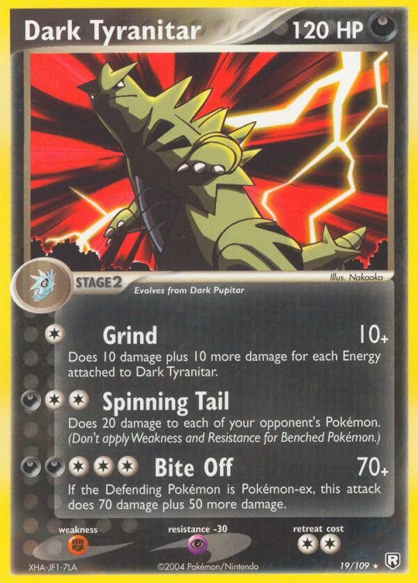 Dark Tyranitar, Team Rocket Returns 19/109