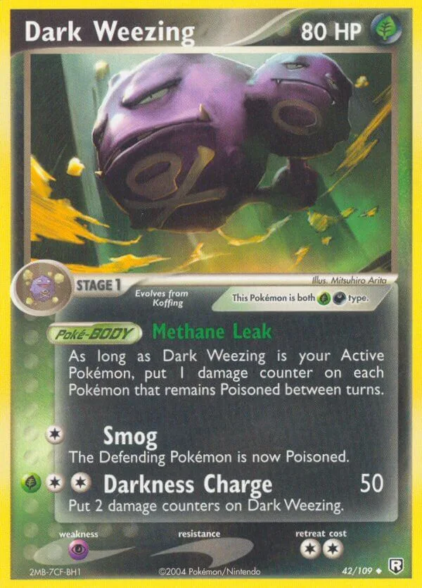 Dark Weezing, Team Rocket Returns 42/109