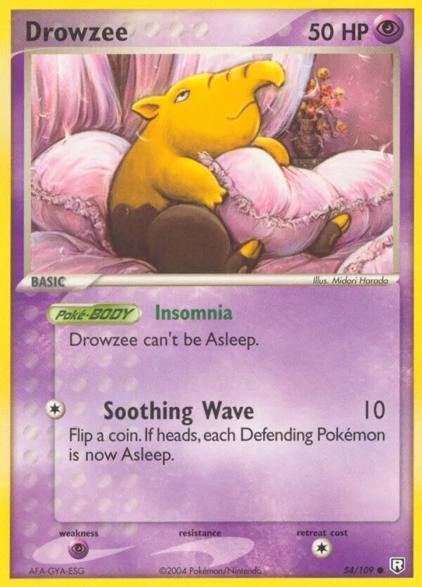 Drowzee, Team Rocket Returns 54/109