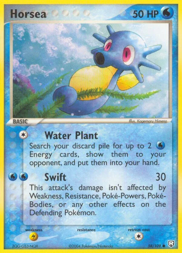 Horsea, Team Rocket Returns 58/109