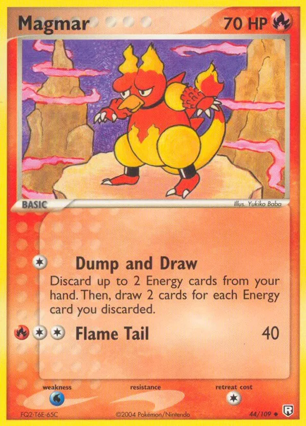 Magmar, Team Rocket Returns 44/109