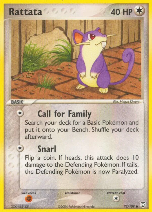 Rattata, Team Rocket Returns 72/109