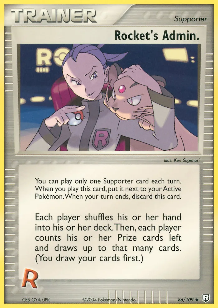 Rocket’s Admin., Team Rocket Returns 86/109