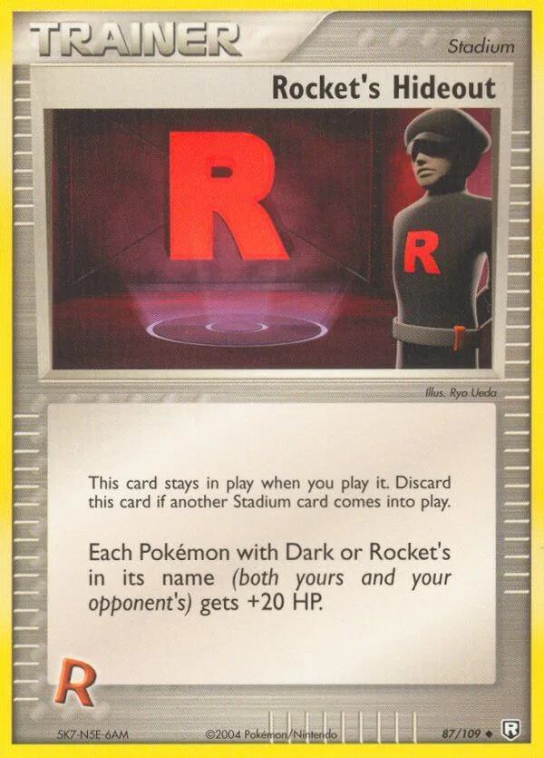 Rocket’s Hideout, Team Rocket Returns 87/109