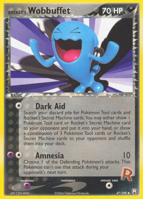 Rocket’s Wobbuffet, Team Rocket Returns 47/109