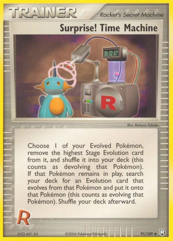 Surprise! Time Machine, Team Rocket Returns 91/109
