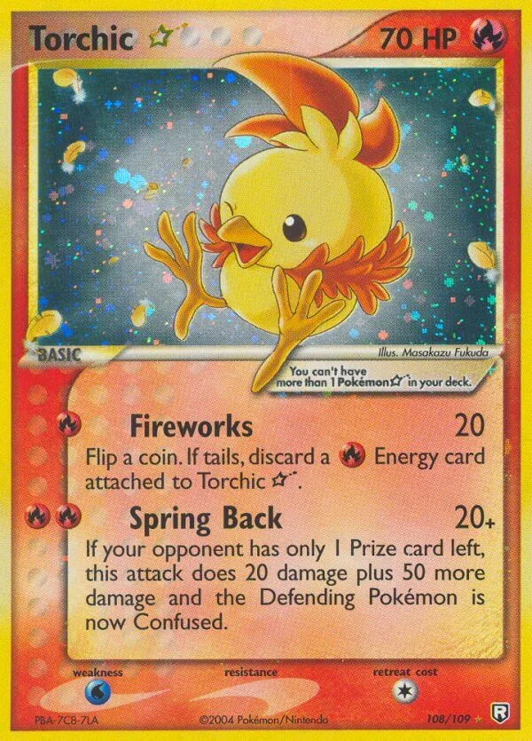 Torchic Star, Team Rocket Returns 108/109