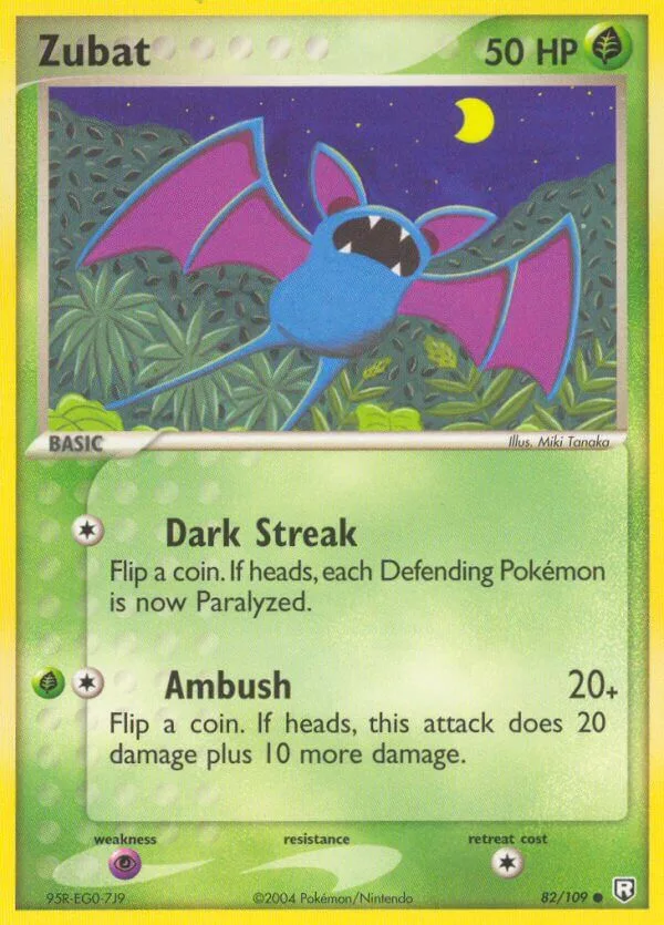 Zubat, Team Rocket Returns 82/109