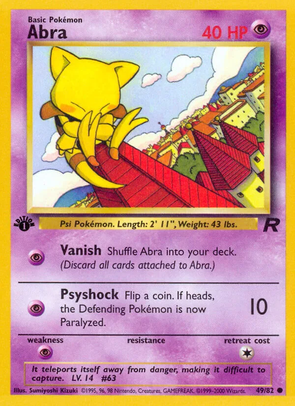 Abra, Team Rocket 49/82