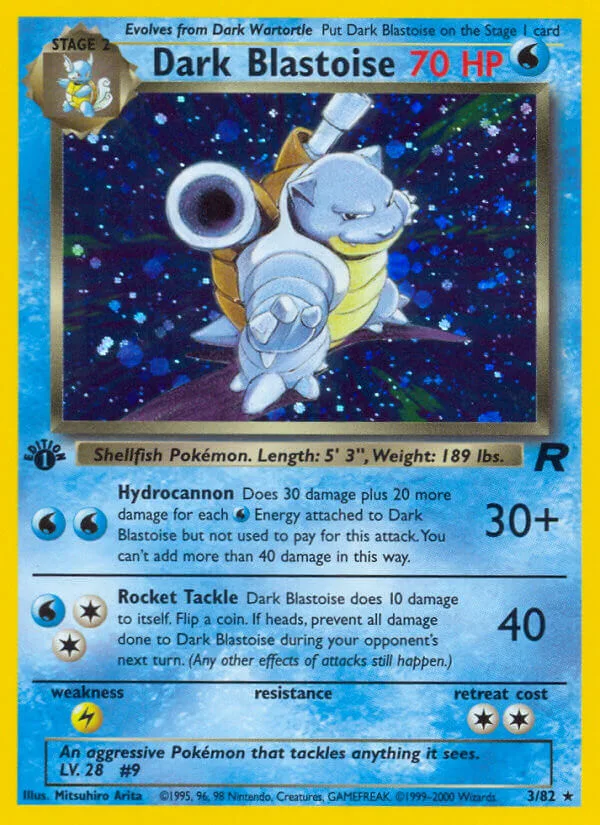 Dark Blastoise, Team Rocket 3/82