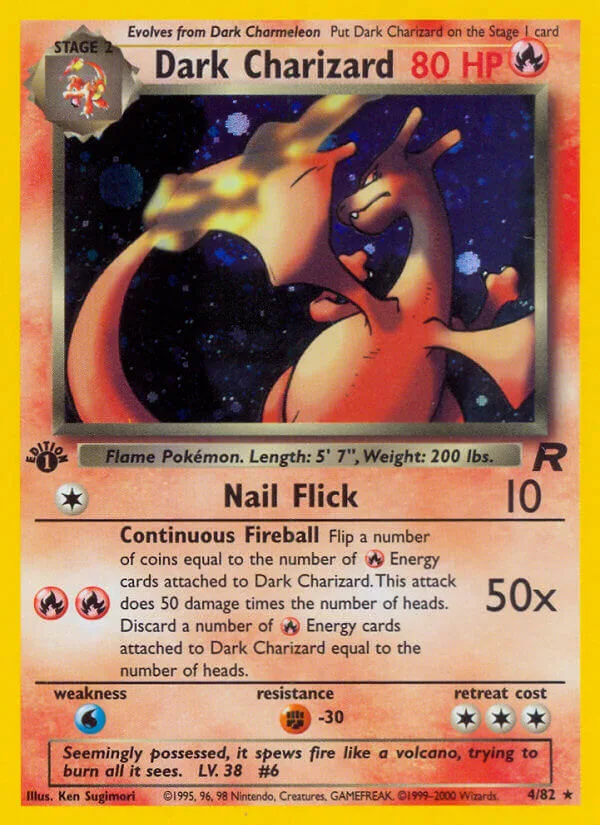 Dark Charizard, Team Rocket 4/82