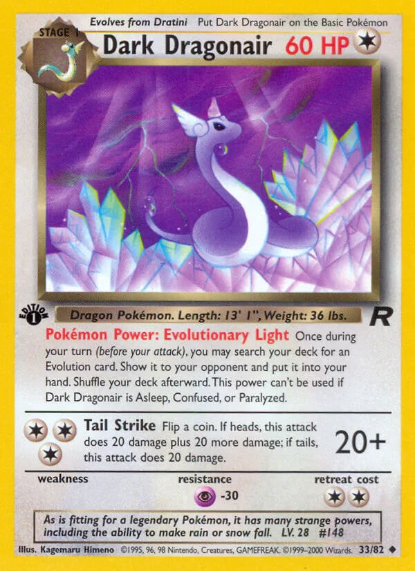 Dark Dragonair, Team Rocket 33/82