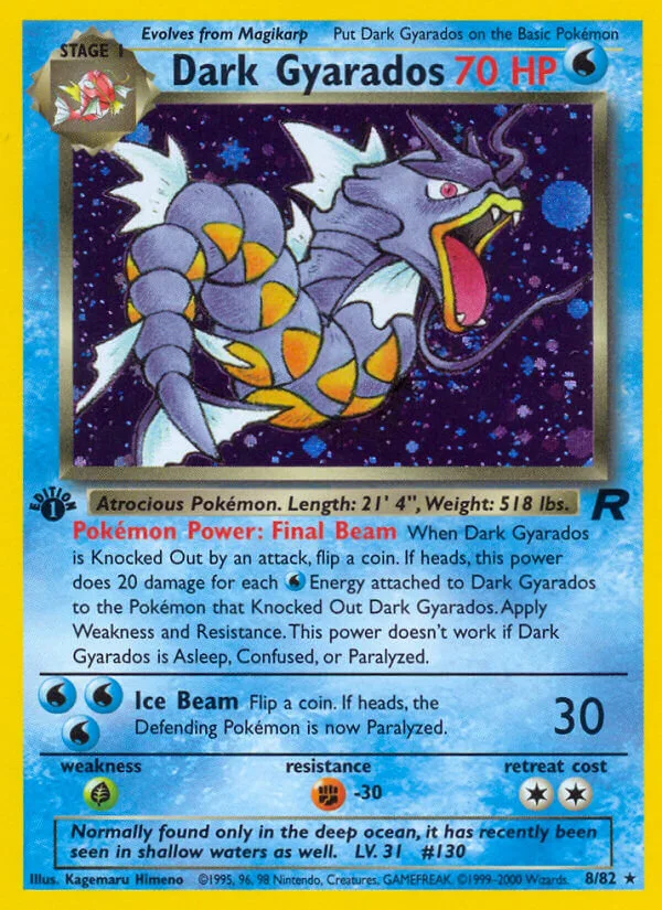 Dark Gyarados, Team Rocket 8/82