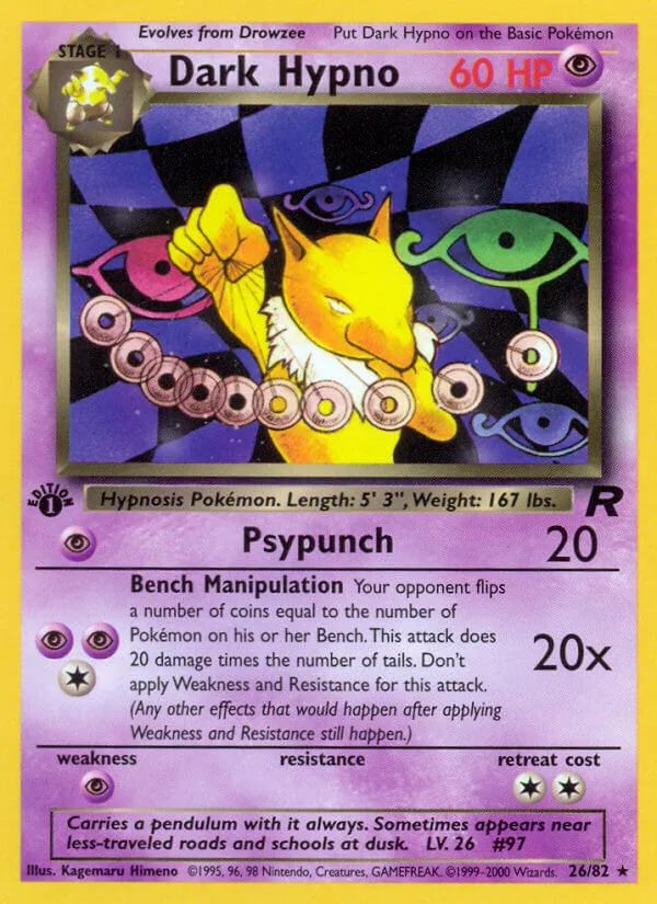 Dark Hypno, Team Rocket 26/82