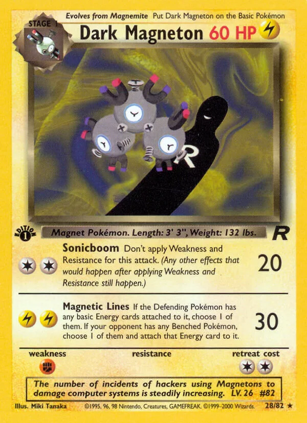 Dark Magneton, Team Rocket 28/82