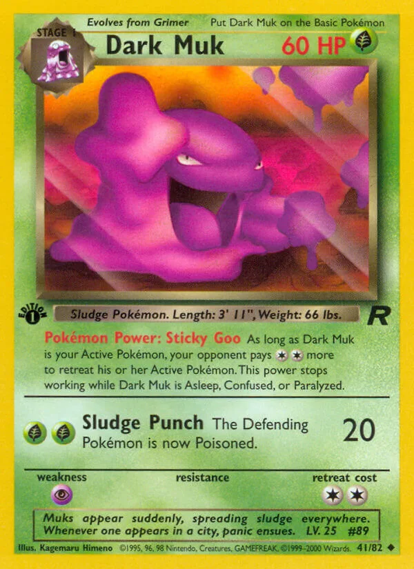 Dark Muk, Team Rocket 41/82