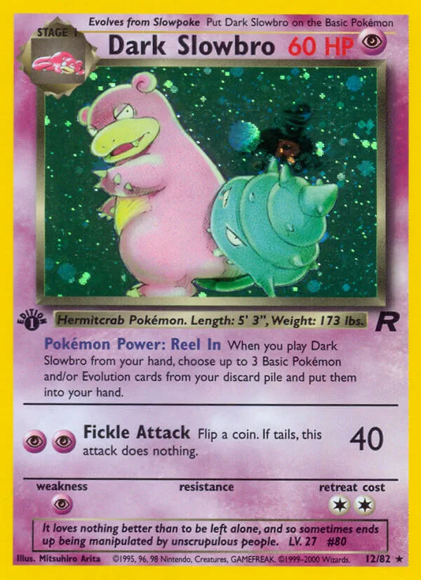 Dark Slowbro, Team Rocket 12/82