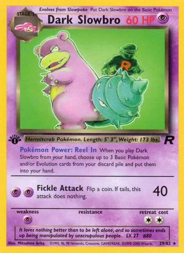 Dark Slowbro, Team Rocket 29/82