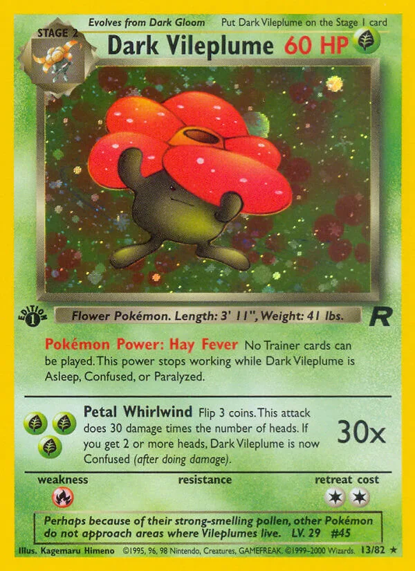 Dark Vileplume, Team Rocket 13/82
